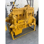 Komatsu PC400-5 PC450-5 Excavator Parts SAA6D125E-1 6D140 Complete Engine Assembly Cylinder Head Cylinder Block Seal Crankshaft