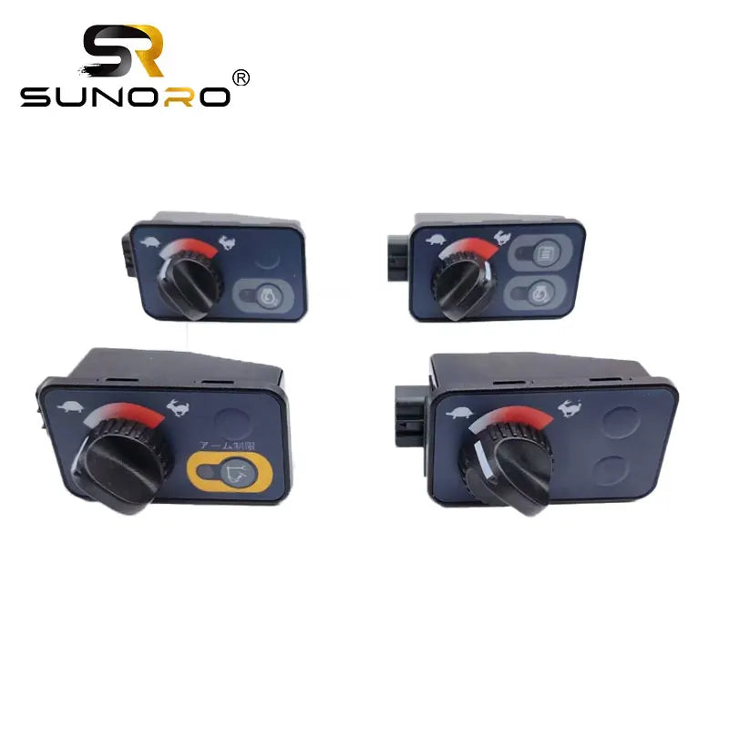 Excavator Throttle Motor Knob Switch Box RD441-53513 RC441-53533 RD809-53730 RD138-53513 for KX185 KX161 KX183 U30 U55 U50 V1703