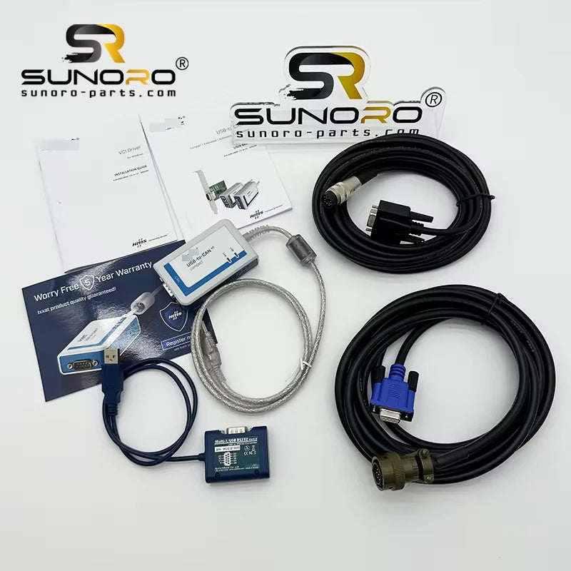 Diesel Engine Scanner Tool for (USB-to-CAN) 2.72 Diagnostic Software COMPACT IXXAT Truck Diagnostic Tool