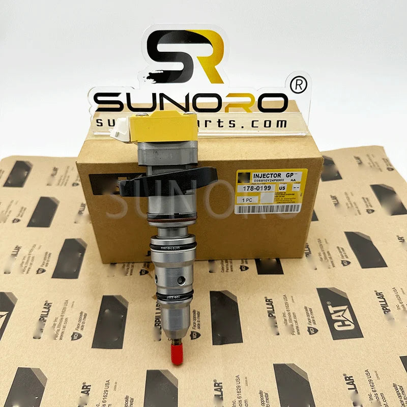 High Quality Excavator Parts 178-0199 Common Rail Fuel Injector 3126B 3126E Excavator Injector 10R-0782 178-0198 177-4754