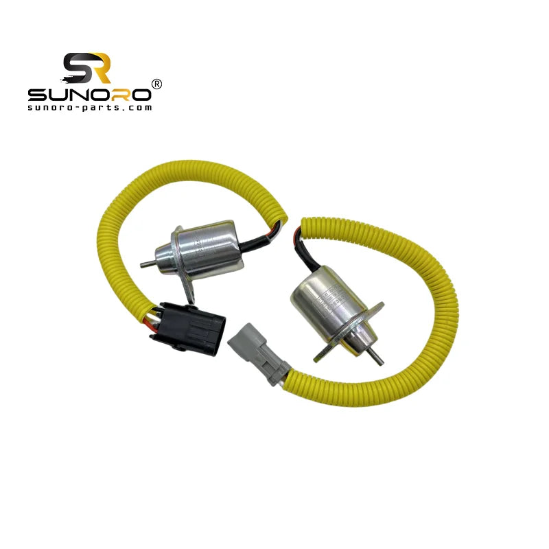 Flameout Closing Solenoid Valve 1503ES-12A5UC5S 12v 24v Flameout Switch Suitable for Yan-mar 4TNE94/98 Engine Fuel Stop Solenoid