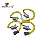 Flameout Closing Solenoid Valve 1503ES-12A5UC5S 12v 24v Flameout Switch Suitable for Yan-mar 4TNE94/98 Engine Fuel Stop Solenoid