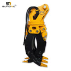 OEM Factory Price Excavator Attachments Log Grab Demolition Steel Scrap Grapple Hydraulic Rotating Wood Rock Stone Grapple