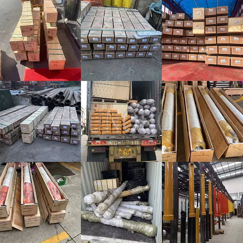 Custom Arm Boom Bucket Kobelco Sk210 1500mm Cilindro Hdraulico Tube SY365 Piston Small 6 Ton Excavator Hydraulic Oil Cylinder