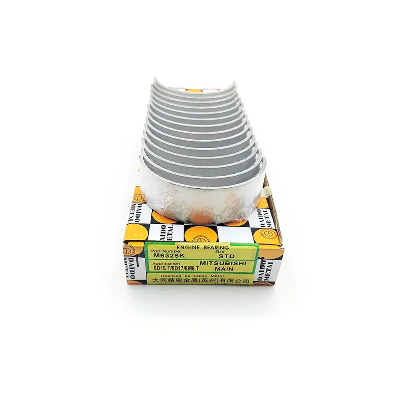 M6325K R6325K Main Con-Rod Bearing 6D16T 6D17 ME993951 ME993942 for MITSUBISHI Daido Connecting Rod Bearing