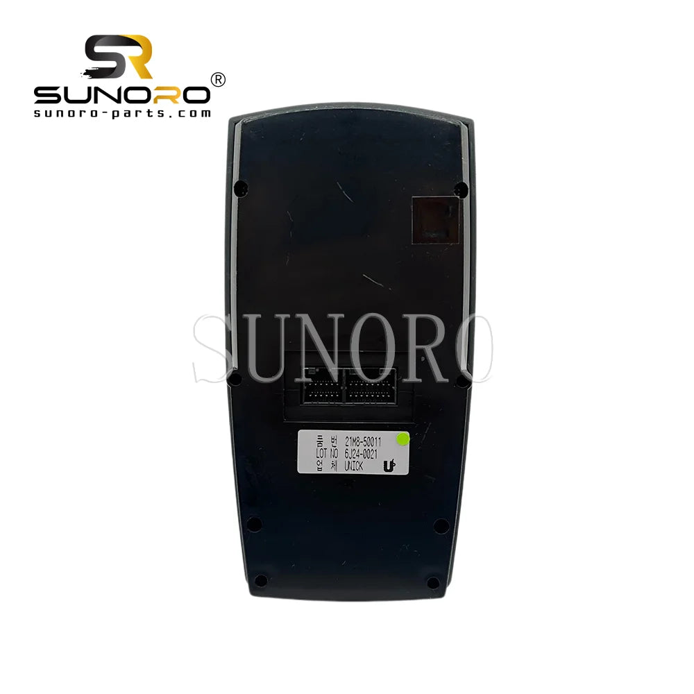 Excavator Monitor 21M8-50011 21M8-51010 21M8-53000 for  Hyun-dai R55W R55-7 R60-7
