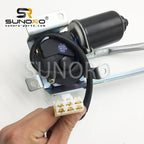 Excavator Wiper Motor Assembly 20Y-54-39402 20Y-54-52211 PC200-6 PC200-7 Wiper Motor Assembly