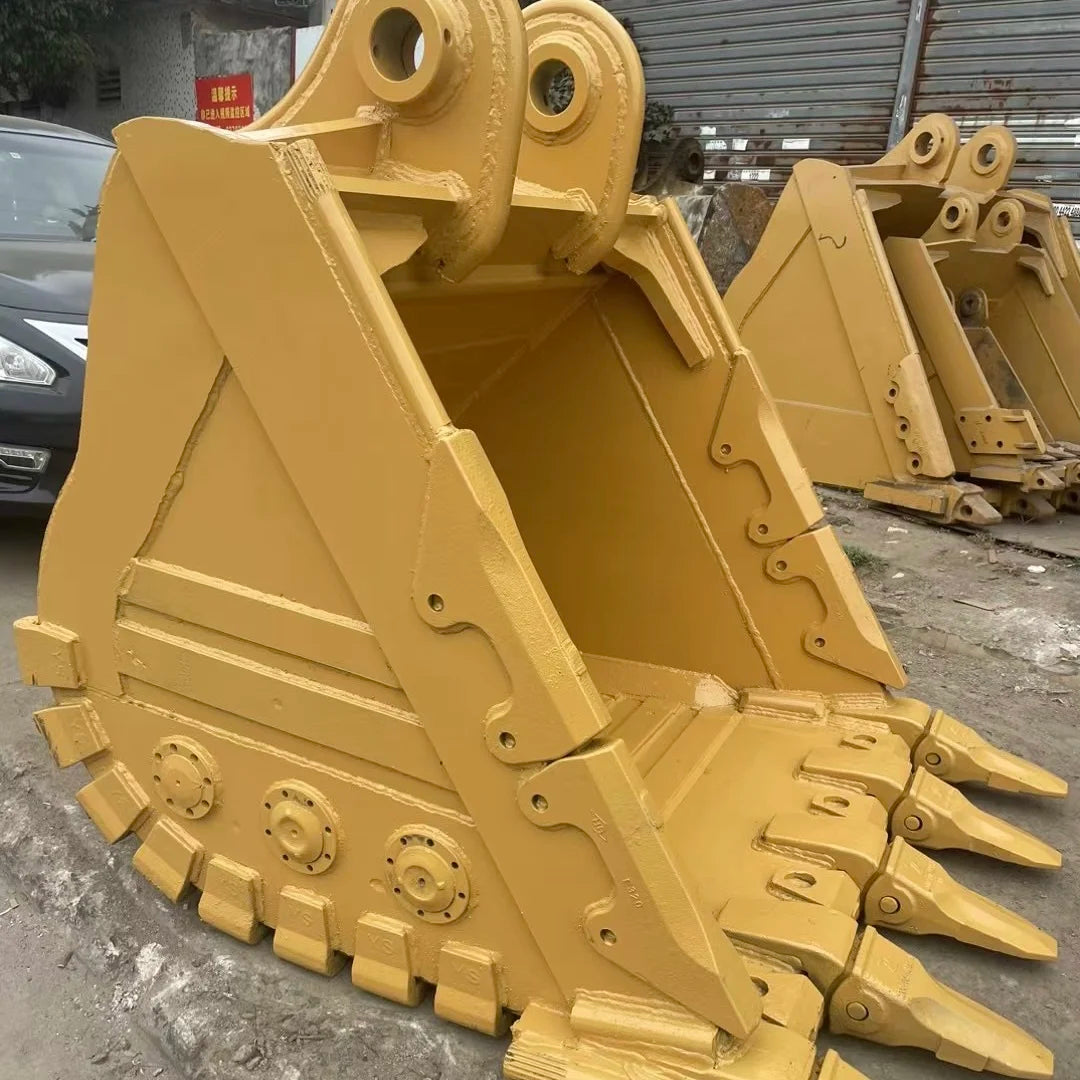 Customization High Strength Alloy Skeleton Excavator Bucket / Excavator Grid Bucket for CAT E320D E336D E349D