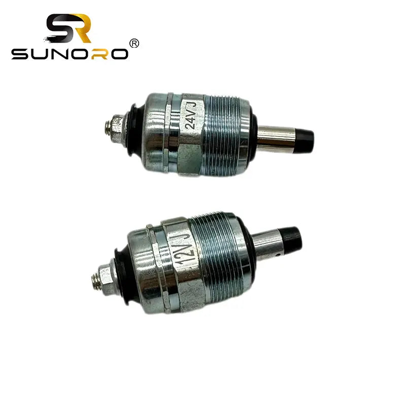 096010-0690 096010-0700 24V 12V Ve Pump Spare Parts Solenoid Valve 146650-0820 146650-3420 for TD27 4M40 4D56 for Excavator