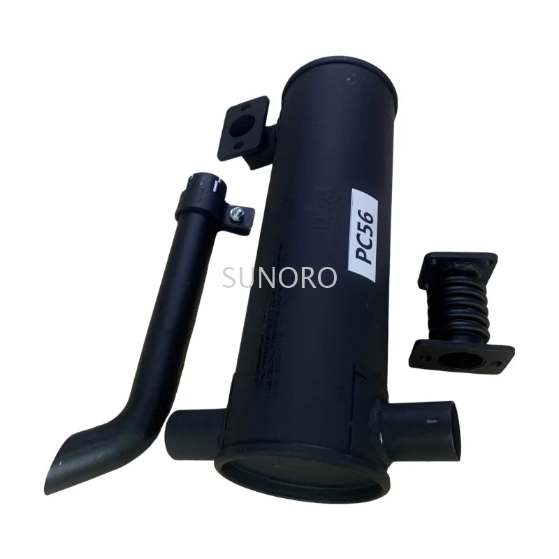 Muffler KT1G390-1211-0 for Komatsu Engine S4D87E-1-CH Excavator PC56-7 PC70-8 PC90-8