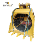 NEW Excavator Rotary Screen Bucket Rotating Screening Bucket Sieve Bucket 20T