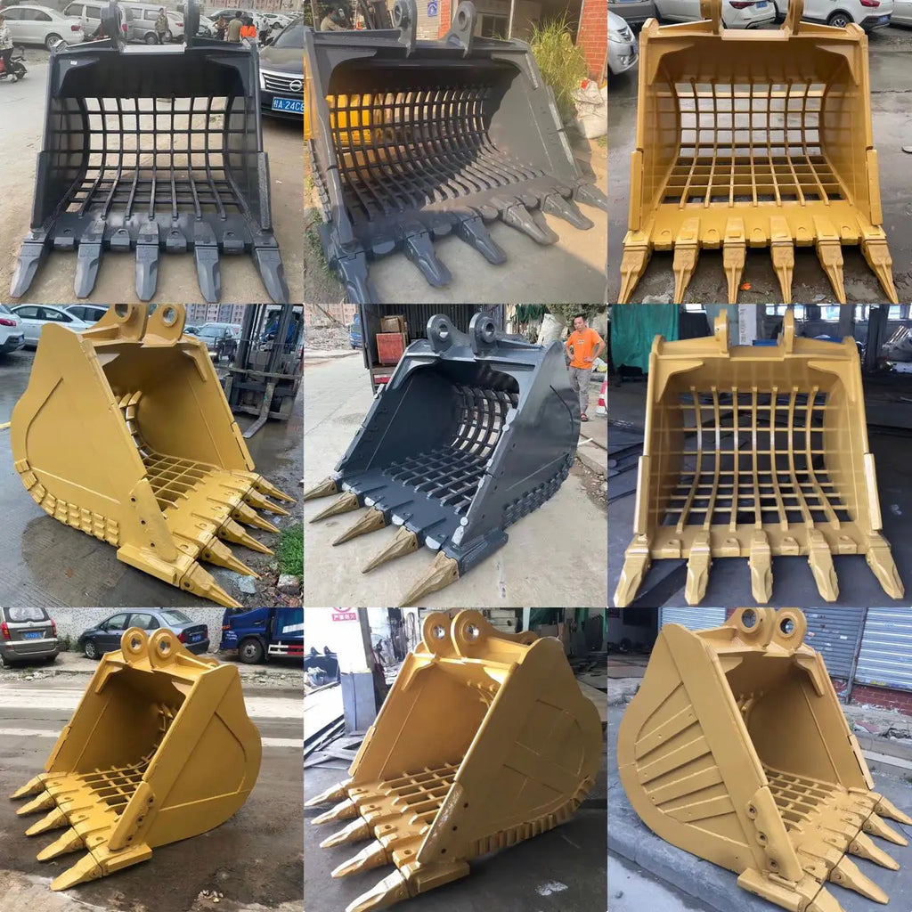 SUNORO Wholesale High Quality Excavator Bucket  Grid Skeleton  Bucket Excavator Rock Bucket