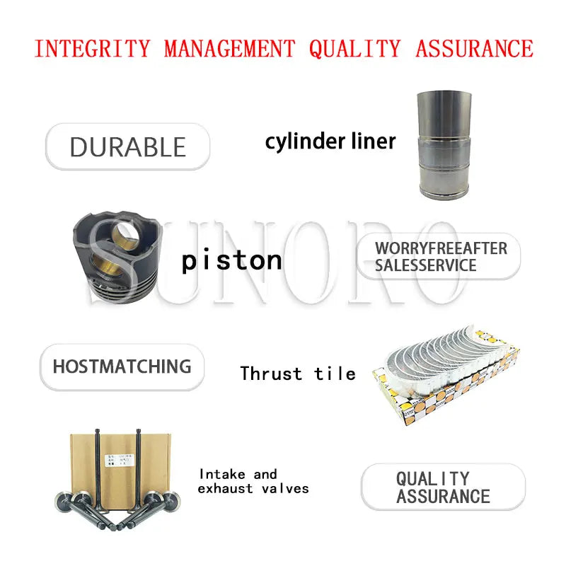 CAT Diesel Engine Spare Parts 3066 3304 3306 C4.4 C6.4 C6.6 C7 C9 C11 C13 C15 C18 Overhaul Repair Kit Liner Kit for Caterpillar