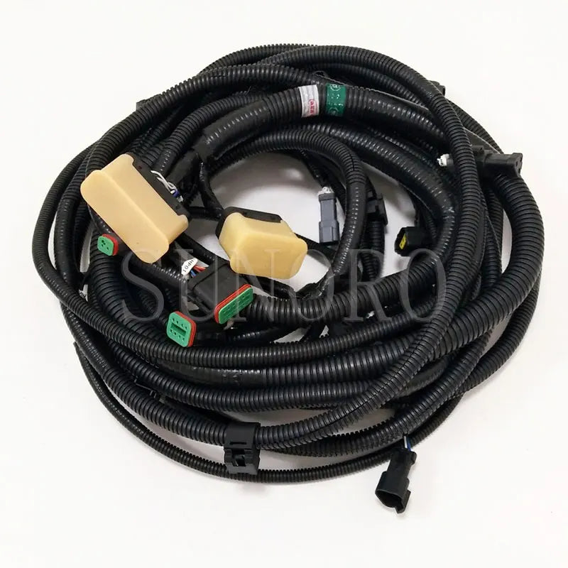 PC200-8EO Excavator Parts External Cabin Wiring Harness 205-0031613 205-0031621 Whole Vehicle Wiring Harness