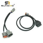 Customer Sets Diagnostic Cable 6+8 Pins Cable Is OEM for Generator Engine for Vovo Penta Industrial Diagnostic Line