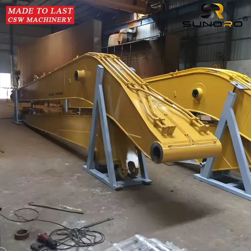 Customization High Quality Long Boom Excavator Boom Long Reach Long Excavator Arm Boom