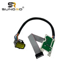 SUNORO for  EC210 EC290 Monitor Display Screen Plug 14390065 Construction Machinery Part for Excavator Monitor Connector