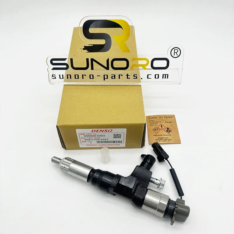 Fuel Injector 095000-5970 095000-5971 095000-5972 23670-E0360 for HINO 700 Series E13C Diesel Engine Spare Parts