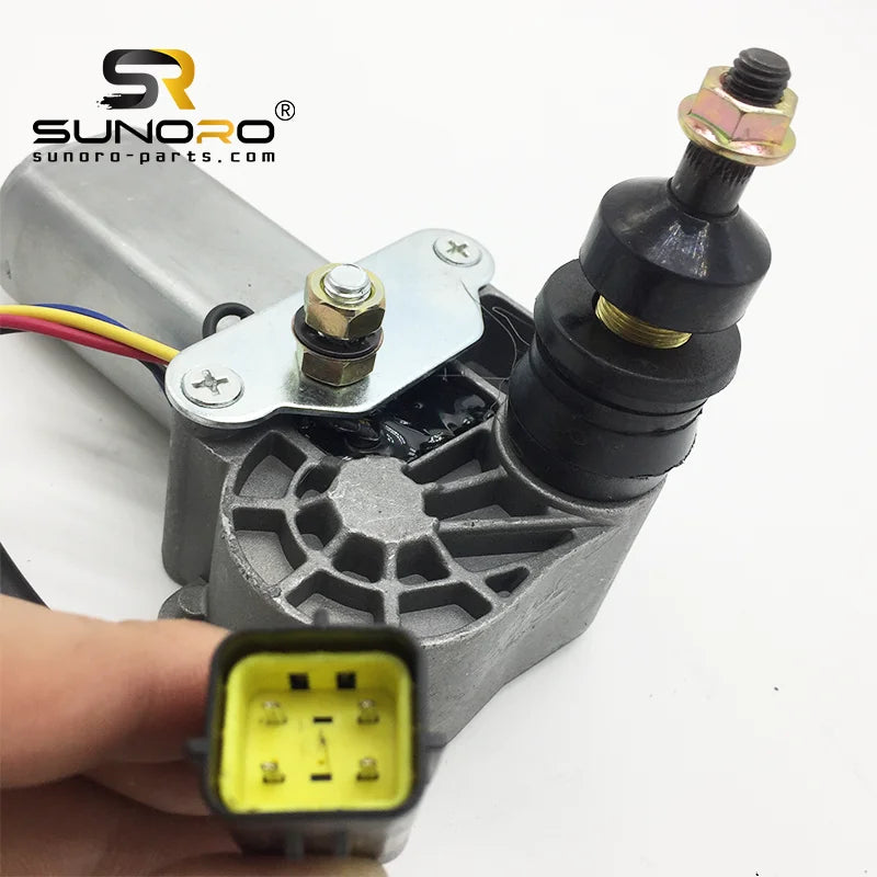 For  EC60 EC80 Excavator Accessories 12V Wiper Motor Assembly Wiper Assembly for EC210 360 480 Construction Machinery Parts