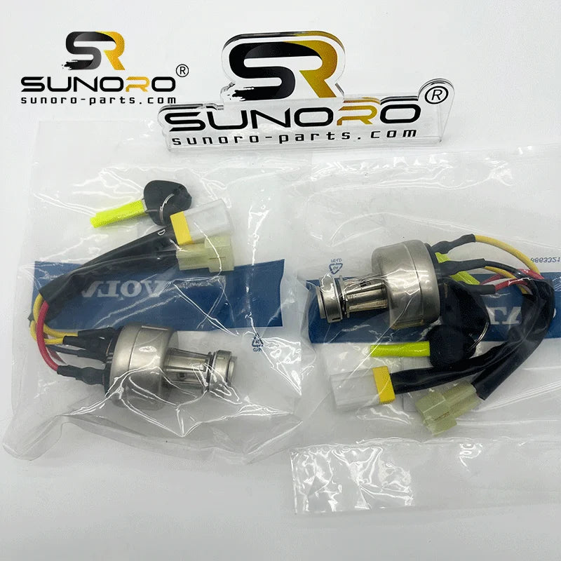 EC210B EC240B EC290B Key Starter Switch Ignition Switch Voe14526158 14529152  for Excavator