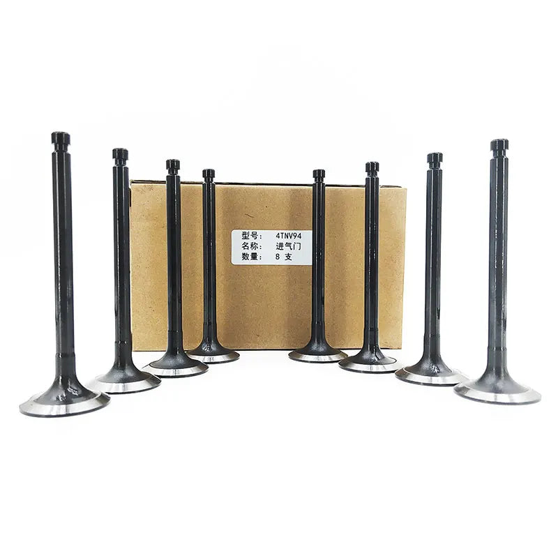 High Quality Diesel Engine 129907-11100 Inlet Exhaust Valves 4TNV94 4TNV98 for YANMAR Excavator Rebuild Set