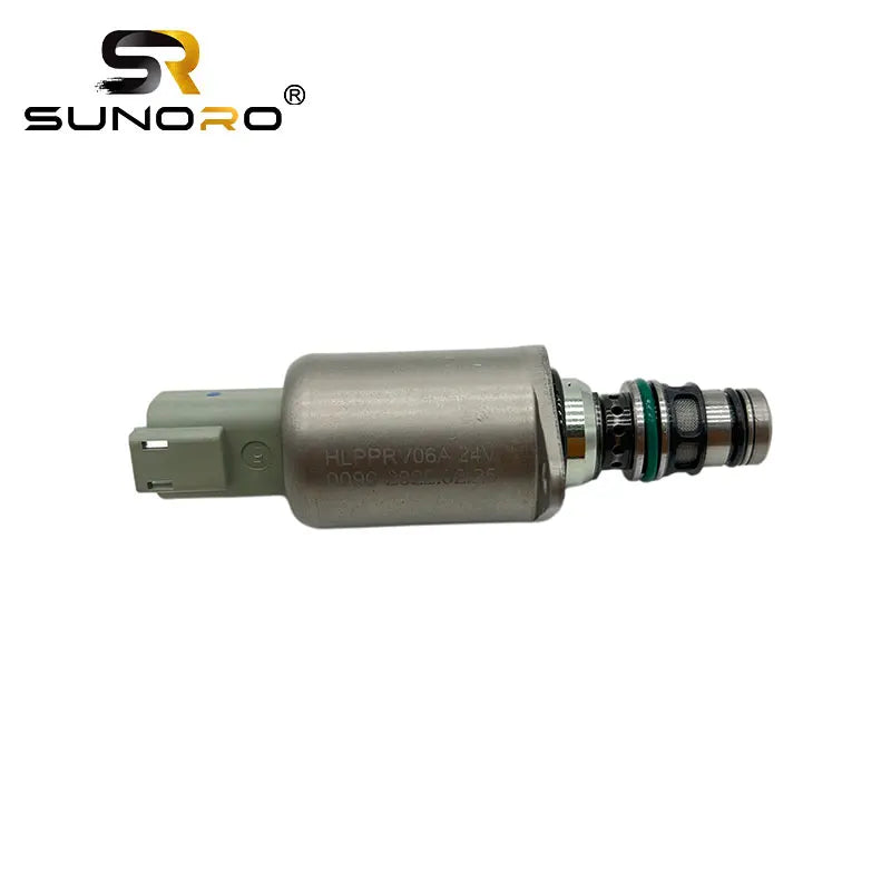 SUNORO 24V Hydraulic Pump Solenoid Valve HLPPRV06A for Excavator SY215 SY235 SY335 Main Pump Proportional Solenoid Valve