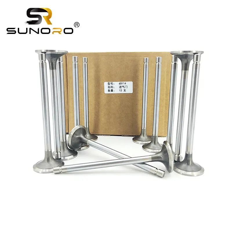 3942588 3942589 6744-41-4040 Inlet Valves for Cummins 6L ISC diesel Engine Parts komatsu Pc300-8 Intake Valve