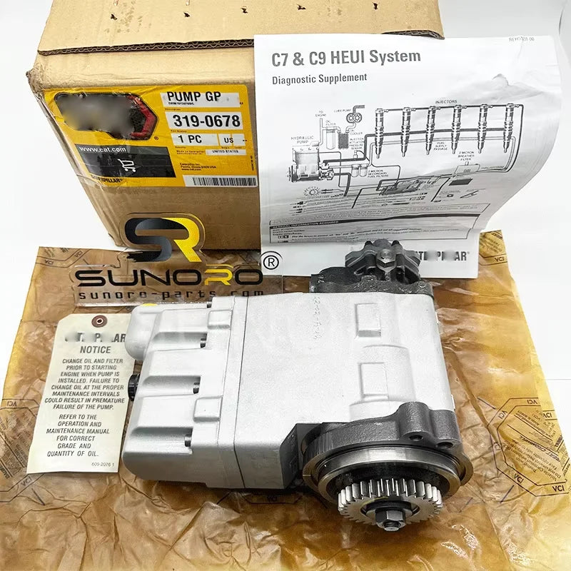 Original for C7/C9 Diesel Engine Fuel Pump 336d Excavator Injection Pump 319-0677/3190678 Construction Machinery