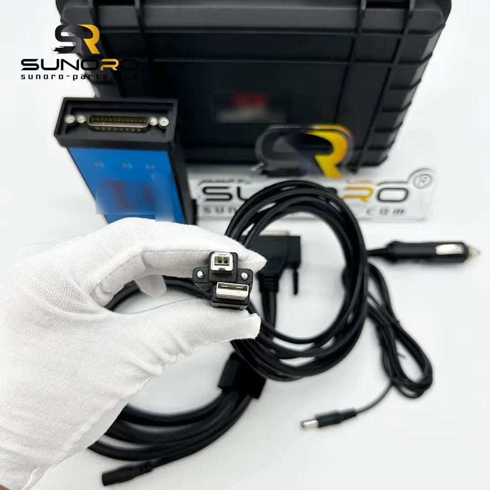 Excavator Diagnostic Tool 09993-E9070 Communication Adapter Diagnostic Tool 099993E9070 Equipped With CF53 Laptop