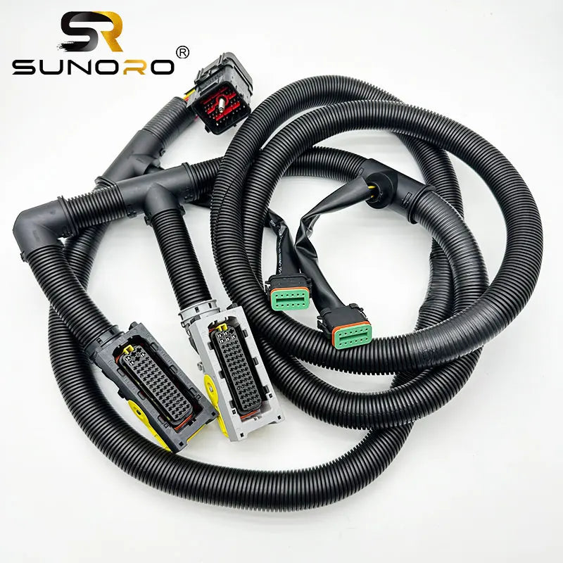 HighQuality Engine Excavator Parts EC290 D7E EC240 Engine Wiring Harness 14541954 14631808  Engine ECU Connecting Wiring Harness
