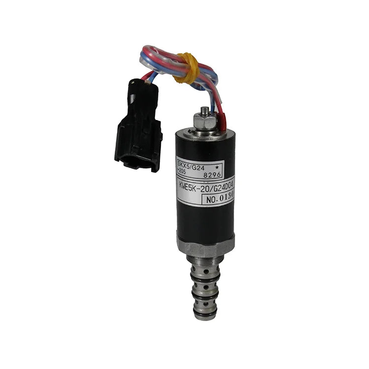 Kato HD820 Excavator Solenoid Valve KWE5K20G24D05T Hydraulic Rotary Solenoid Valve KWE5K-20/G24D05