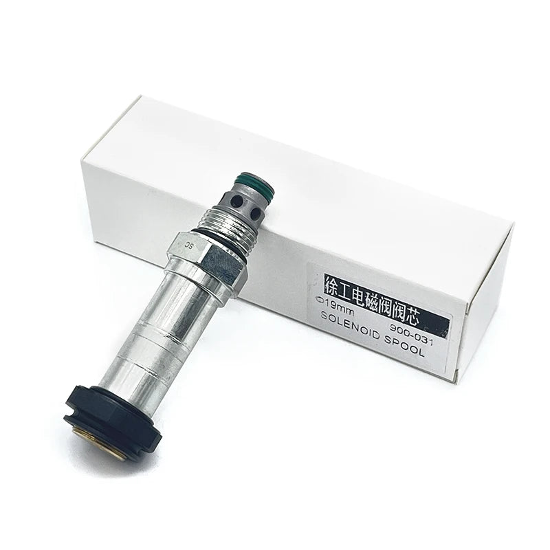 SUNORO Factory Price Excavators Electric Spare Parts Hydraulic Solenoid Valve Spool Core for XCMG 19mm