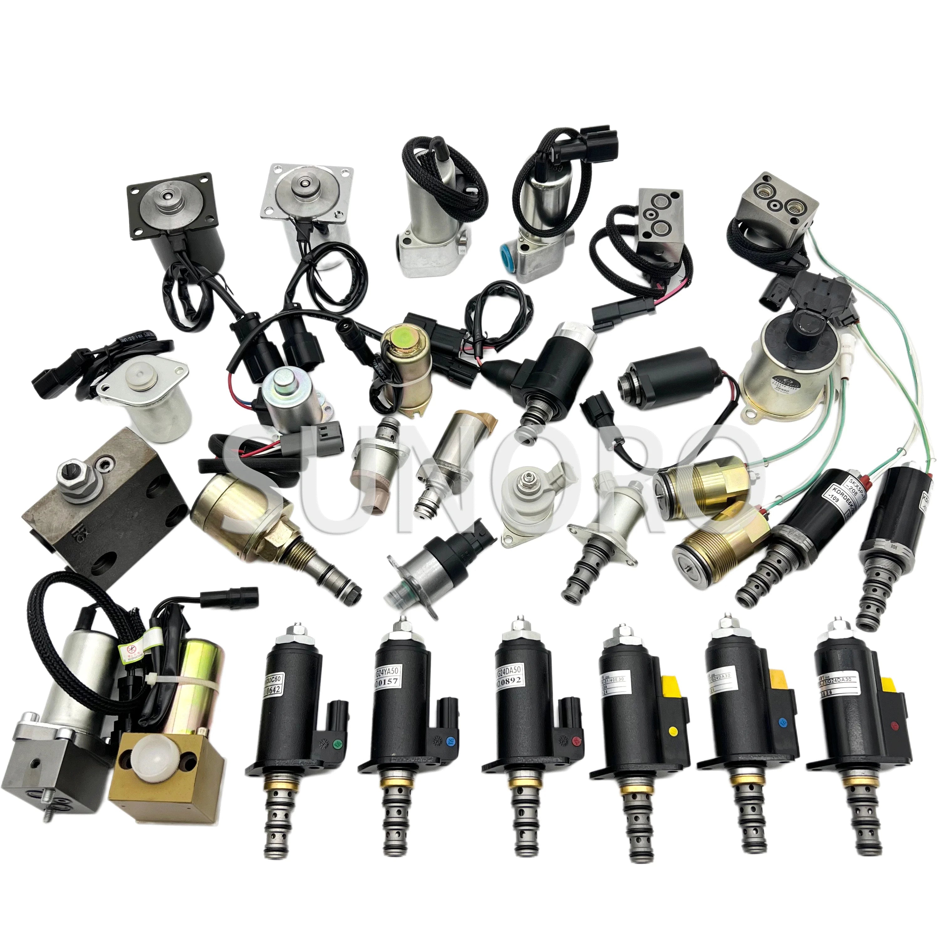 Best Price Excavators Electric Parts Lovol Heavy Machinery Construction Solenoid Valve Spool