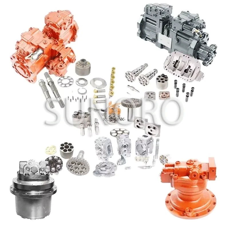 SUNORO Hydraulic Swing Motor Spare Parts Excavator Piston Main Pump Parts Repair Kits for KA-WASAKI REXROTH
