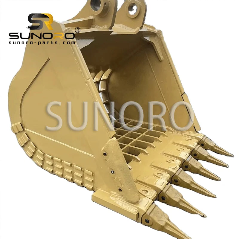 SUNORO Excavator Mining Bucket Size Attachments Heavy Duty Bucket Drawing Standard Bucket