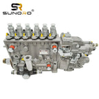 SUNORO Excavator Parts 6D140 Engine diesel Fuel Pump 6211-72-121 D115A Common Rail Fuel Pump