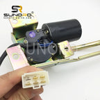 Excavator XE135 150 215 370 Wiper Motor Assembly Wiper Arm Wiper Blade