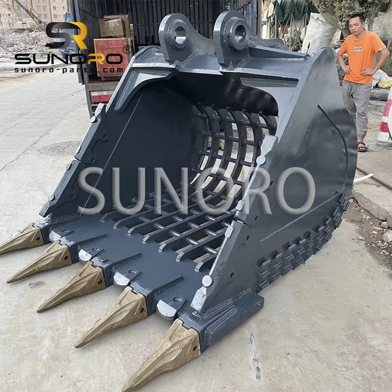 High Quality Skeleton Excavator Bucket with Hole Skeleton Bucket Mining Excavator Bucket