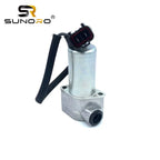 SUNORO Excavator PC200-6 PC120-6 PC100-6 PC130-6 Hydraulic Main Pump Solenoid Valve 702-21-07010 702-21-07311