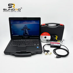 New Version MPDR Software 3.33 Engine Heavy-duty Diagnostic Tool Communication Adapter Equipped With CF-53 Laptop for Excavator