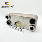 High Quality 11033628 Heat Exchanger Construction Machinery Parts Oil Cooler for  A25C A30C A40F Automatic Gearbox
