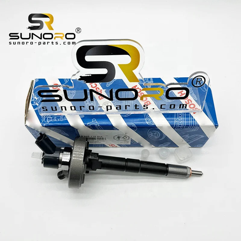 Excavator 0445110315 Automotive Parts Diesel Injector Common Rail Injector 0445110315 for Nissan Engines