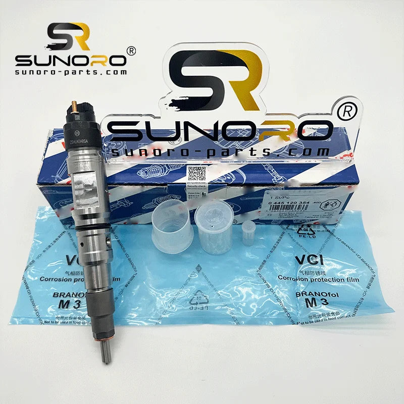 Excavator Parts 0445120354 Common Rail Injector 0445 120 354 Nozzle Assembly diesel Engine Parts