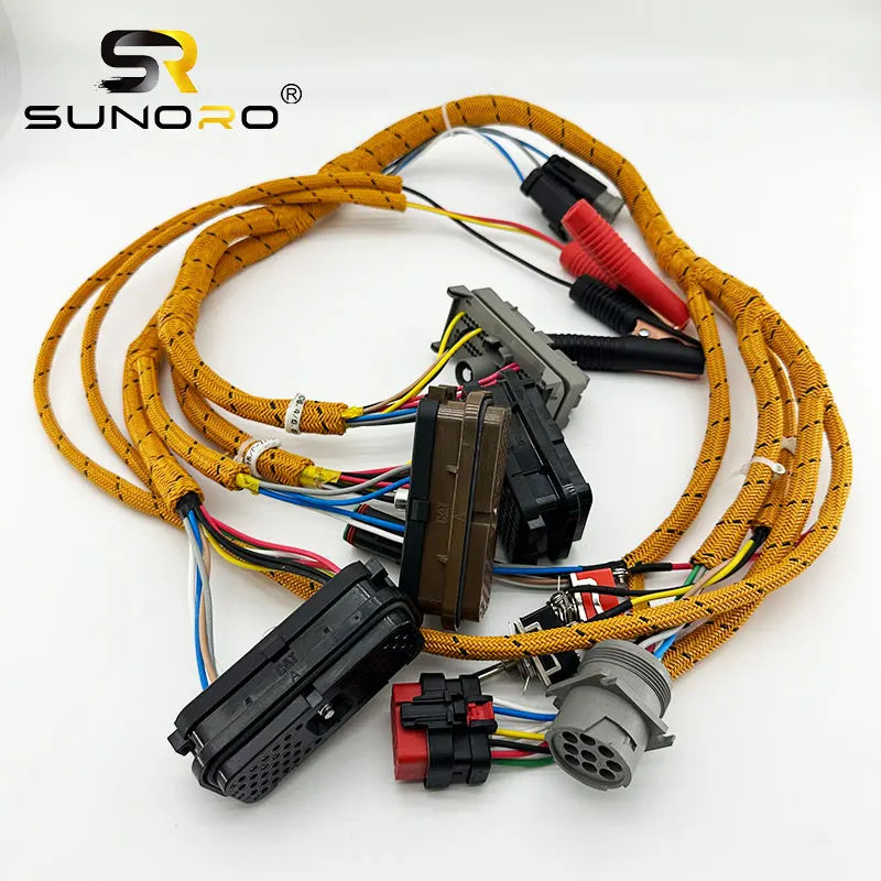 SUNORO Excavator 320C/D Engine Comprehensive Test Wiring Harness Diagnostic Cable 296-4617