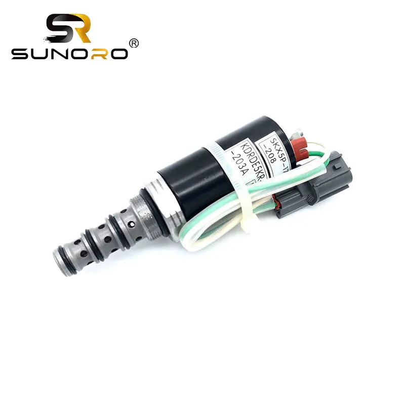 SUNORO Pressure Transmission Solenoid Valve YN35V00005F2 KWE5K-20/G24Y12A Rotating Brake for Kobelco Excavator SK200-2 SK200-5