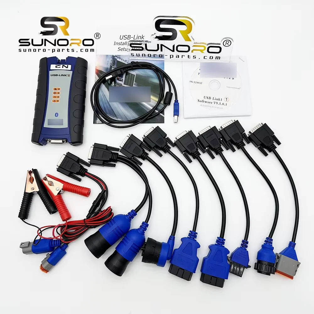 SUNORO USB LINK 2 125032 Diesel Truck Diagnostic Tool for Heavy Duty Truck Scanner Diagnosis USB-Link 2