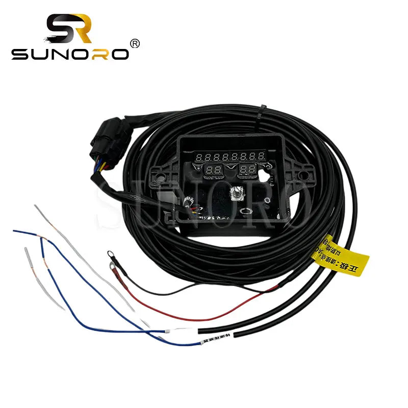 SUNORO Excavator Hydraulic Pump Flow Controller Speed Pump Control Board 24V