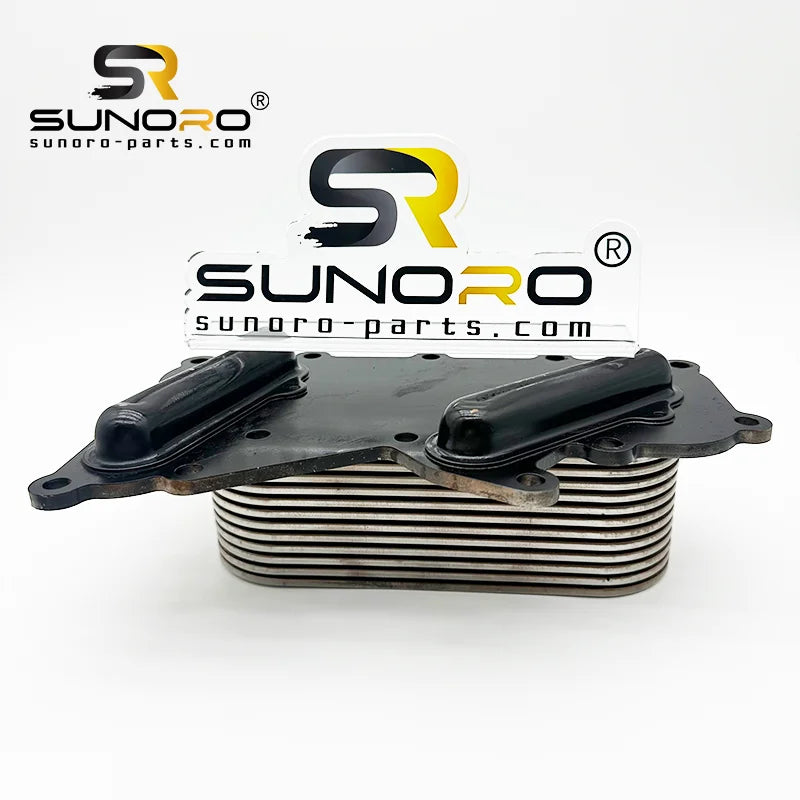 E320D E323D2 E329D2 Excavator Parts for Caterpillar perkins C6.6 C7.1 Oil Cooler Core 281-7039 287-7424 2486A002