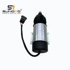 SUNORO 3726743 24V Flameout Switch Stop Solenoid 3726743 for Diesel Engines Excavator Spare Parts Fuel Shut Off Solenoid