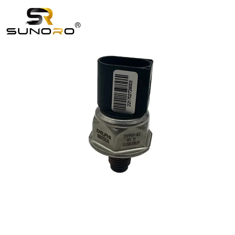 SUNORO 55PP07-01 High Performance Fuel Rail Pressure Sensor Excavator Parts 55PP07-02